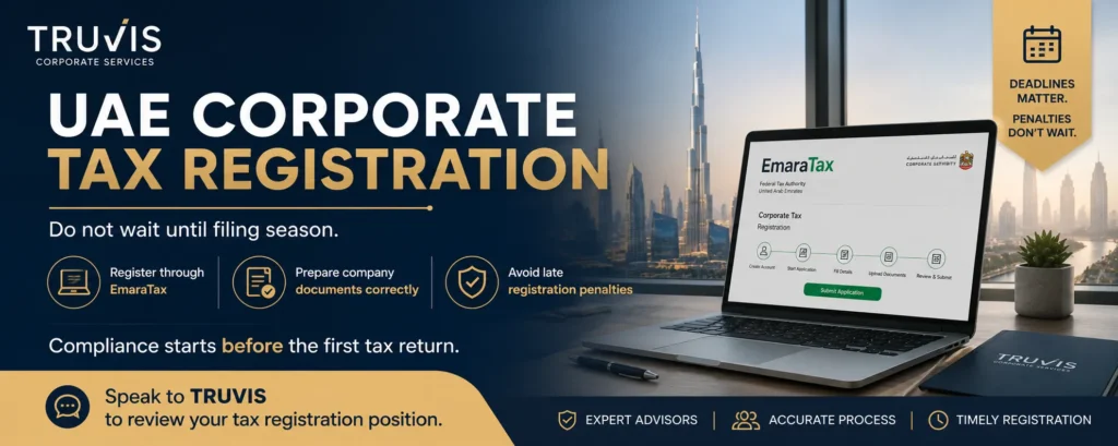 UAE Corporate Tax Registration
