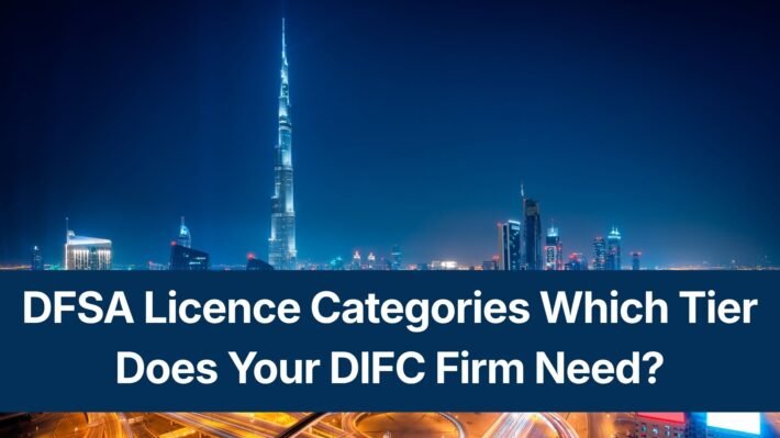 DFSA Licence Categories Which Tier Does Your DIFC Firm Need?